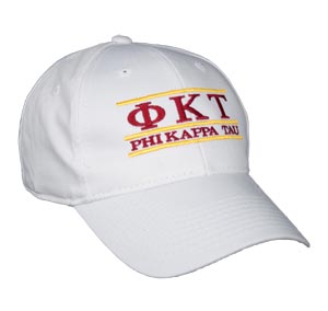 Phi Kappa Tau Fraternity Bar Hat