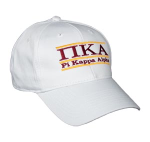 Pi Kappa Alpha Fraternity Bar Hat