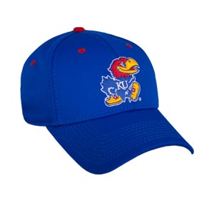 Kansas GameTEK II Stretch-Fit Logo Hat