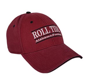 Alabama Crimson Tide Football Bar Hat