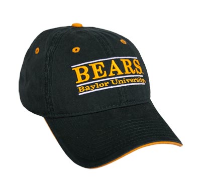 Baylor Soft-Structured Bar Hat by The Game