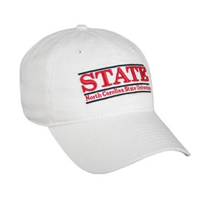 NC State Soft-Structured Bar Hat by The Game