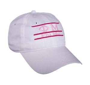 Phi Mu Sorority Bar Hat