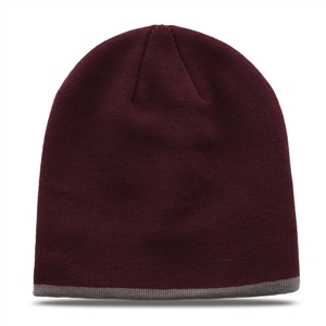 GB462 - Beanie Striped - Contrasting Trim