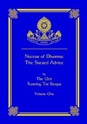 Nectar of Dharma: The Sacred Advice Volume 1 by the 12th Khentin Tai Situ Rinpoche