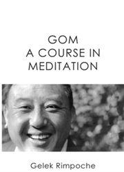 GOM A Course in Meditation, by Gelek Rimpoche