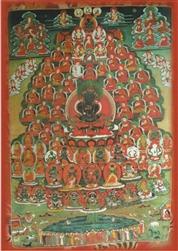 Refuge Tree Thangka Photo, 5 x 7