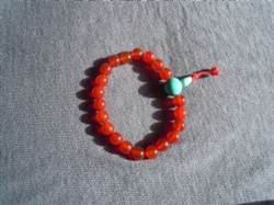 Mala, Wrist, Carnelian