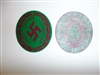 51256 WW2 German Police Municipalpolizei red on green Treu Tapfer Grhorsam