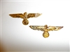 51257 WW2 German Generals Gold metal cap eagle