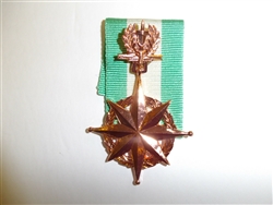 b0402 RVN Vietnam Police Honor Medal 3rd class Bronze Canh Sat Danh Du IR5G