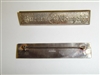 0238 OSS Detachment 101 Burma CBI bar pin back silver sterling repro C19A16