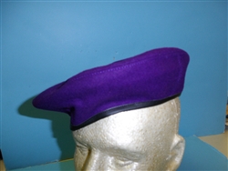 b2588-58  Vietnam French Indochina Beret BILA Purple size 58