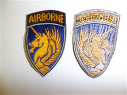 b3352 WW 2 US Army 13th Airborne Division OD border 1 piece Parachute R3D