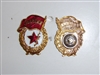 b5275 WW 2 - 1991 Soviet Russian Guards Badge screw back B3D35