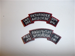 b5560 1980's US Army Pathfinder Airborne 25th Infantry Detachment Ranger IR18C