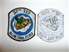 e4072 Vietnam US Air Force USAF 37th TCS Troop Carrier Sqd Blue Tail Flies IR16B