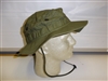 odb57 US Military Vietnam OD Poplin Boonie Hat size 57/ 7 W2A