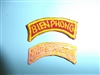 b4276 RVN Tab Vietnam Ranger Border Defense Bien Phong red