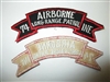 b6983 US Army Vietnam Airborne Long Range Patrol 74th Infantry Regiment tab lrg