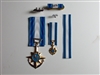b8422 RVN Republic of Vietnam Navy Service Medal Package IR6F