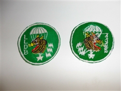 e4318 US Air Force Participant Laotian Truck Round Up on the trail Patch IR20C