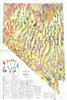 Geologic map of Nevada [wall map]