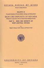 Iron ore deposits of Nevada: Part B. Iron ore deposits of west-central Nevada