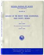 Geology of the Mount Velma Quadrangle, Elko County, Nevada
