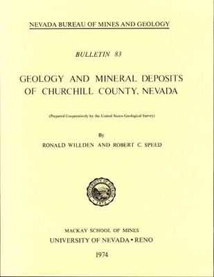 Geology and mineral deposits of Churchill County, Nevada