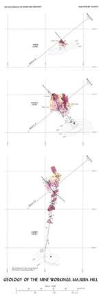 Geology of the mine workings, Majuba Hill PLATE 4 FROM BULLETIN 86