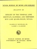 Geology of the Tonopah, Lone Mountain, Klondike, and northern Mud Lake quadrangles, Nevada