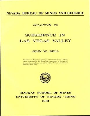 Subsidence in Las Vegas Valley