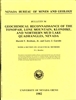 Geochemical reconnaissance of the Tonopah, Lone Mountain, Klondike, and northern Mud Lake quadrangles, Nevada