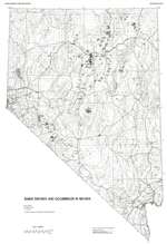 Barite deposits and occurrences in Nevada; Barite production from Nevada deposits 2 PLATES