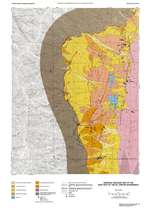 Surficial geologic map of the east half of the IXL Canyon quadrangle PLATE 1 FROM BULLETIN 102