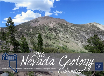 Nevada geology calendar 2016