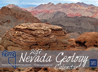 Nevada geology calendar 2017