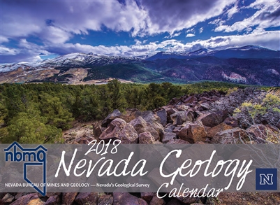 Nevada geology calendar 2018
