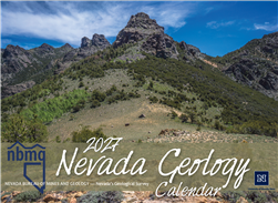 Nevada Geology Calendar 2027