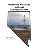 Geothermal resources in Nevada: Activity book 2015