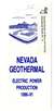 Nevada geothermal electric power production