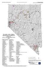 Nevada active mines and energy producers ONLINE ONLY