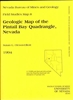 Geologic map of the Pintail Bay quadrangle, Nevada B/W MAP