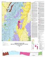 Geologic map of the Delvada Spring quadrangle, Nevada COLOR MAP, TEXT NOT INCLUDED