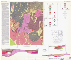 Geologic map of the Ammonia Tanks quadrangle, Nye County, Nevada