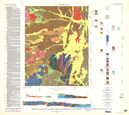 Geologic map of the Oak Spring Butte quadrangle, Nye County, Nevada