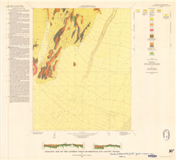 Geologic map of the Lathrop Wells quadrangle, Nye County, Nevada