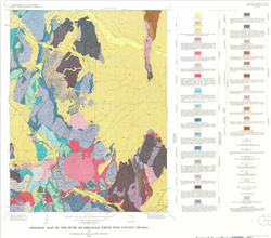 Geologic map of the Ruth quadrangle, White Pine County, Nevada