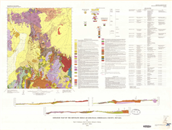 Geologic map of the Rhyolite Ridge quadrangle, Esmeralda County, Nevada